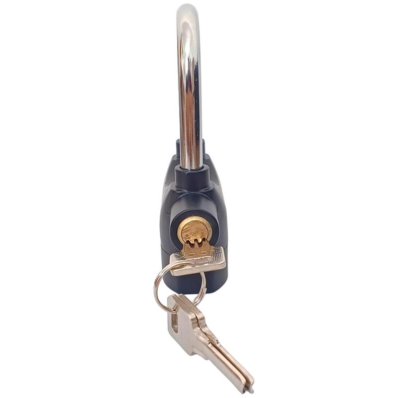Trava Cadeado Alarme Sonoro Anti Roubo Moto Bike Portão 110d